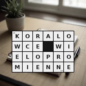 Rozwiązanie krzyżówki: ośmiopromienny - koralowce wielopromienne | hasła, synonimy i podpowiedzi Hasło krzyżówkowe ośmiopromienny - koralowce wielopromienne – rozwiązanie, synonimy, podpowiedzi i definicje krzyżówkowe